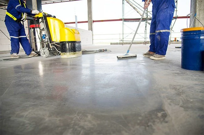 Concrete surface preparation